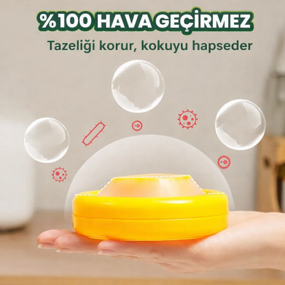 FridgePod – Meyve & Sebzeler İçin Silikon Taze Tutucu Kapak Seti