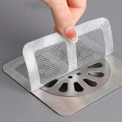 ALOSA® Yapışkanlı Gider Süzgeci – Saç, Kıl ve Kir Tutucu Filtre