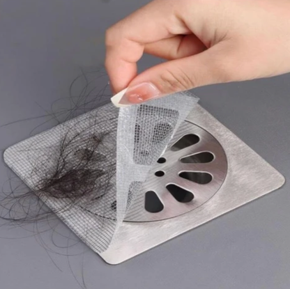 ALOSA® Yapışkanlı Gider Süzgeci – Saç, Kıl ve Kir Tutucu Filtre
