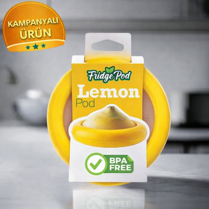 FridgePod – Meyve & Sebzeler İçin Silikon Taze Tutucu Kapak Seti
